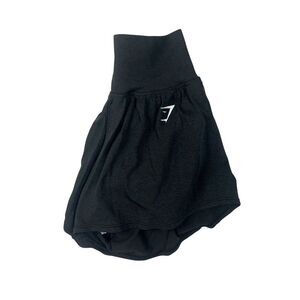 GymShark Shorts Vital Seamless 2.0 2 in 1 Black Size XS Flowy Activewear